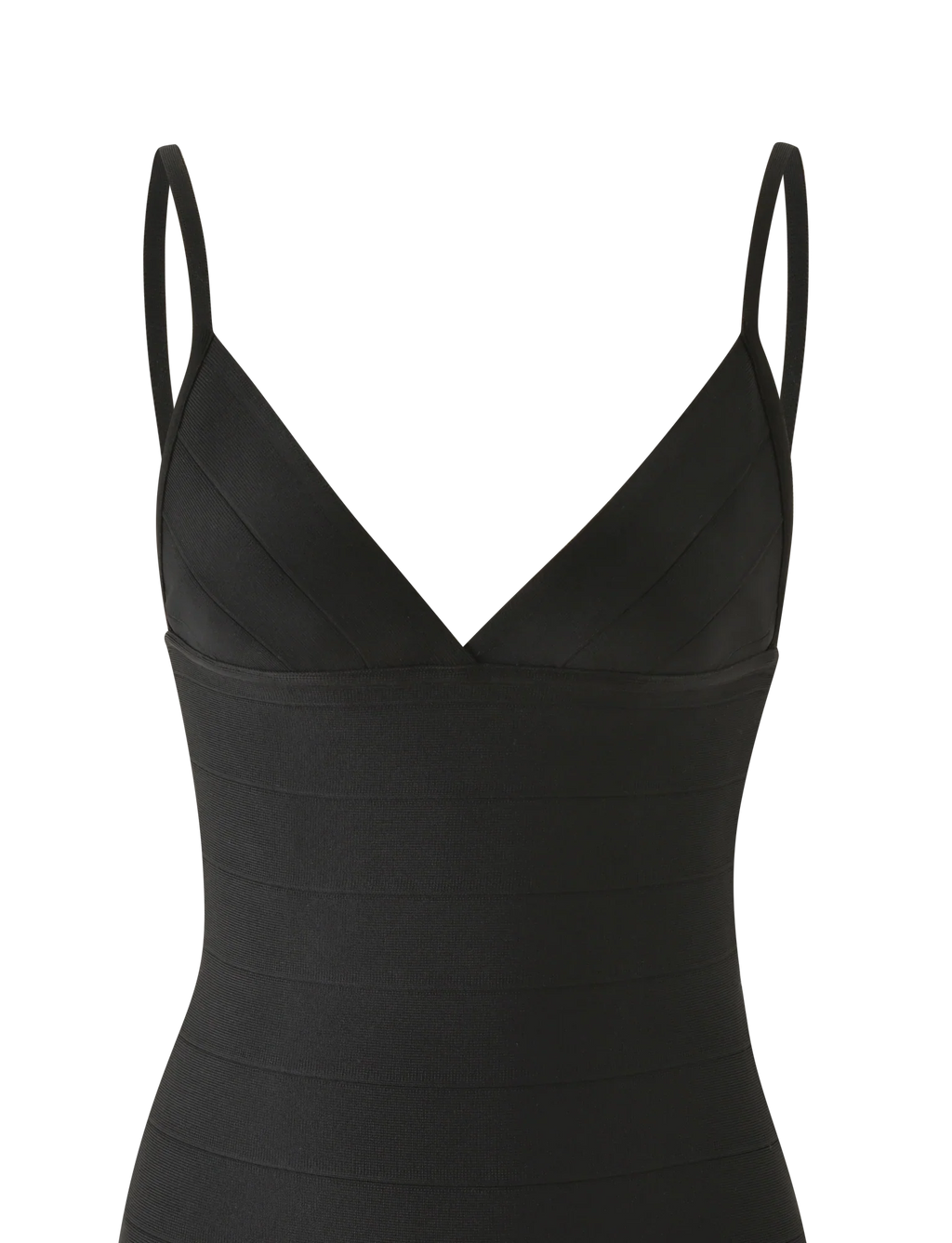 WEN BANDAGE MINI DRESS - BLACK