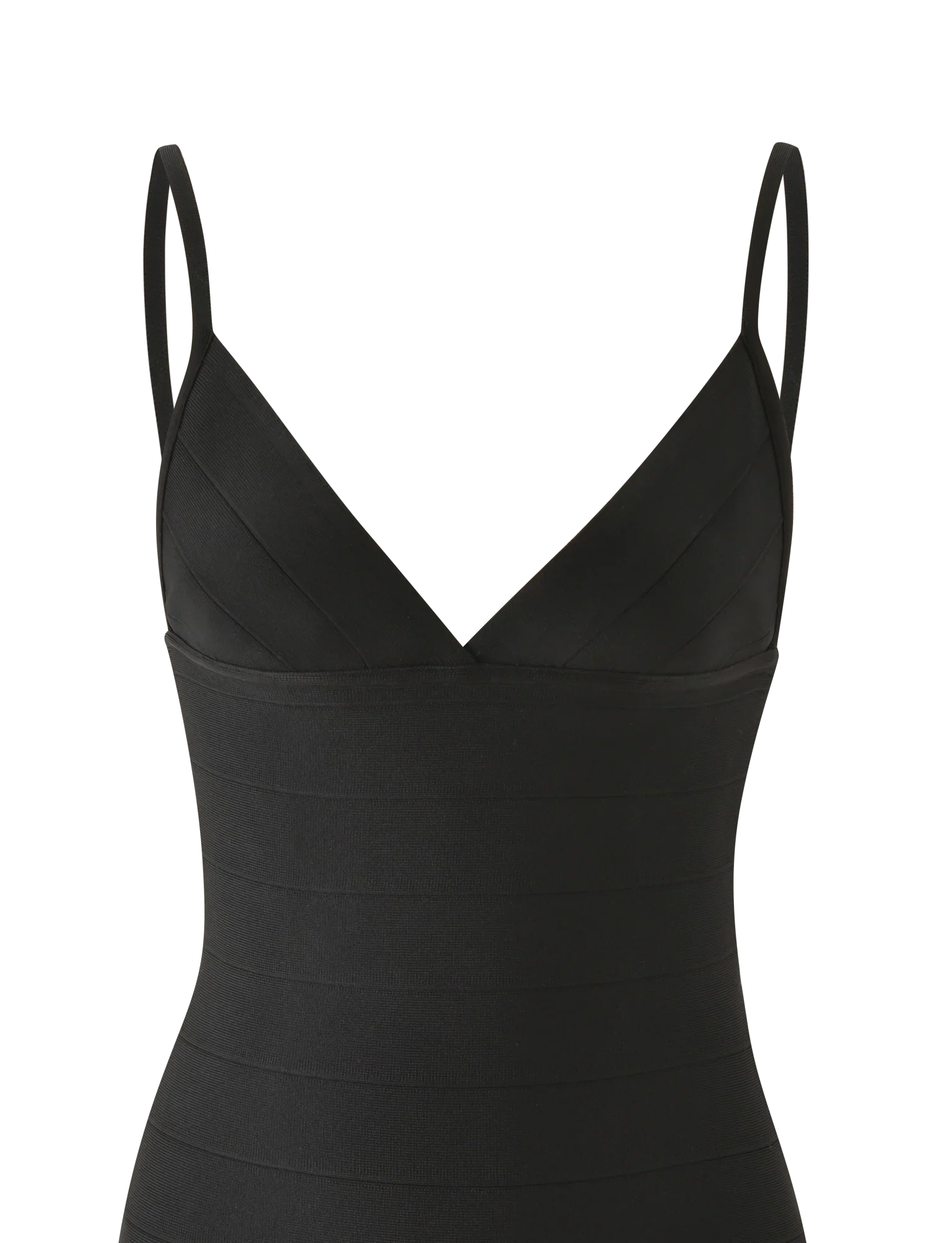WEN BANDAGE MINI DRESS - BLACK