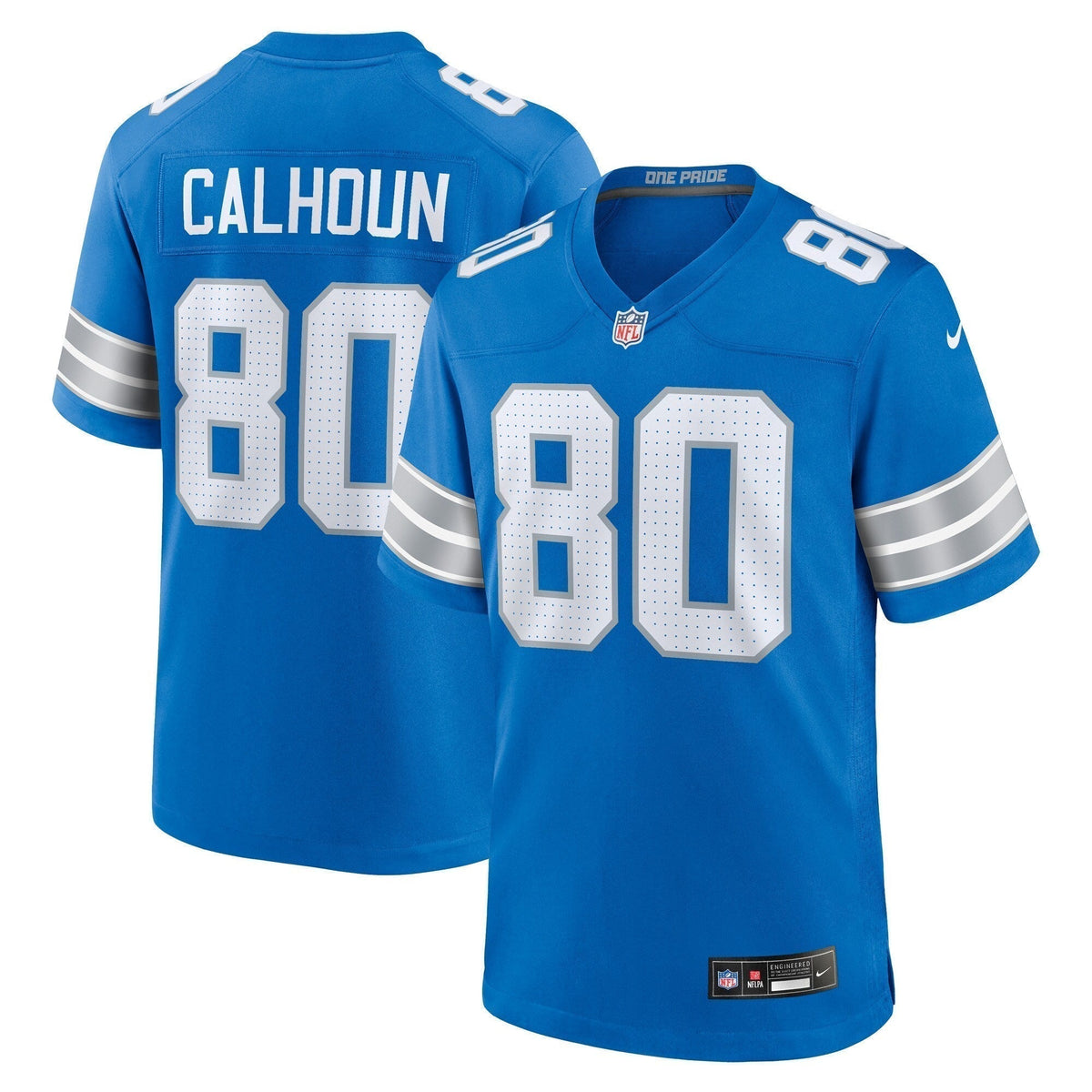Jalon Calhoun Detroit Lions Nike Game Jersey -  Blue