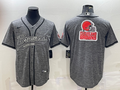 Men's Cleveland Browns Gray Game Jersey1