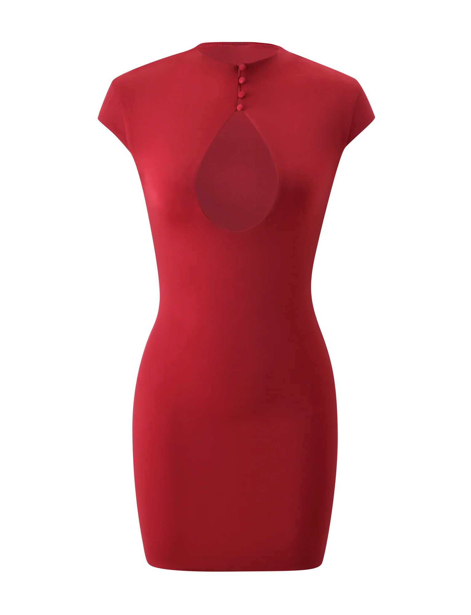 MILLS MINI DRESS - RED