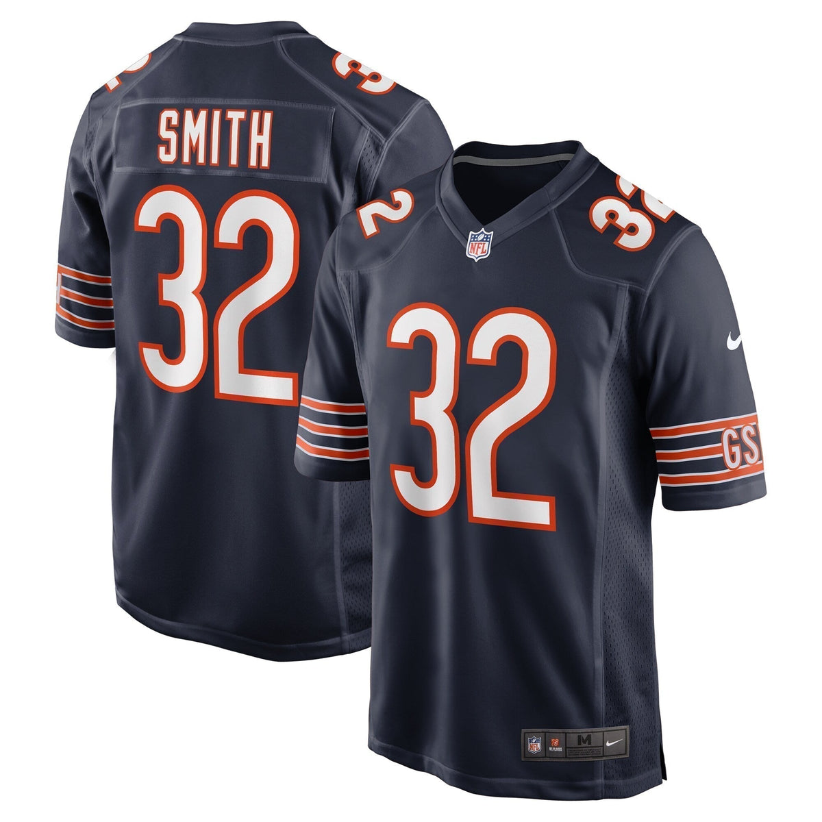Terell Smith Chicago Bears Nike  Game Jersey -  Navy
