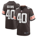 Matthew Adams Cleveland Browns Nike Game   Jersey - Brown