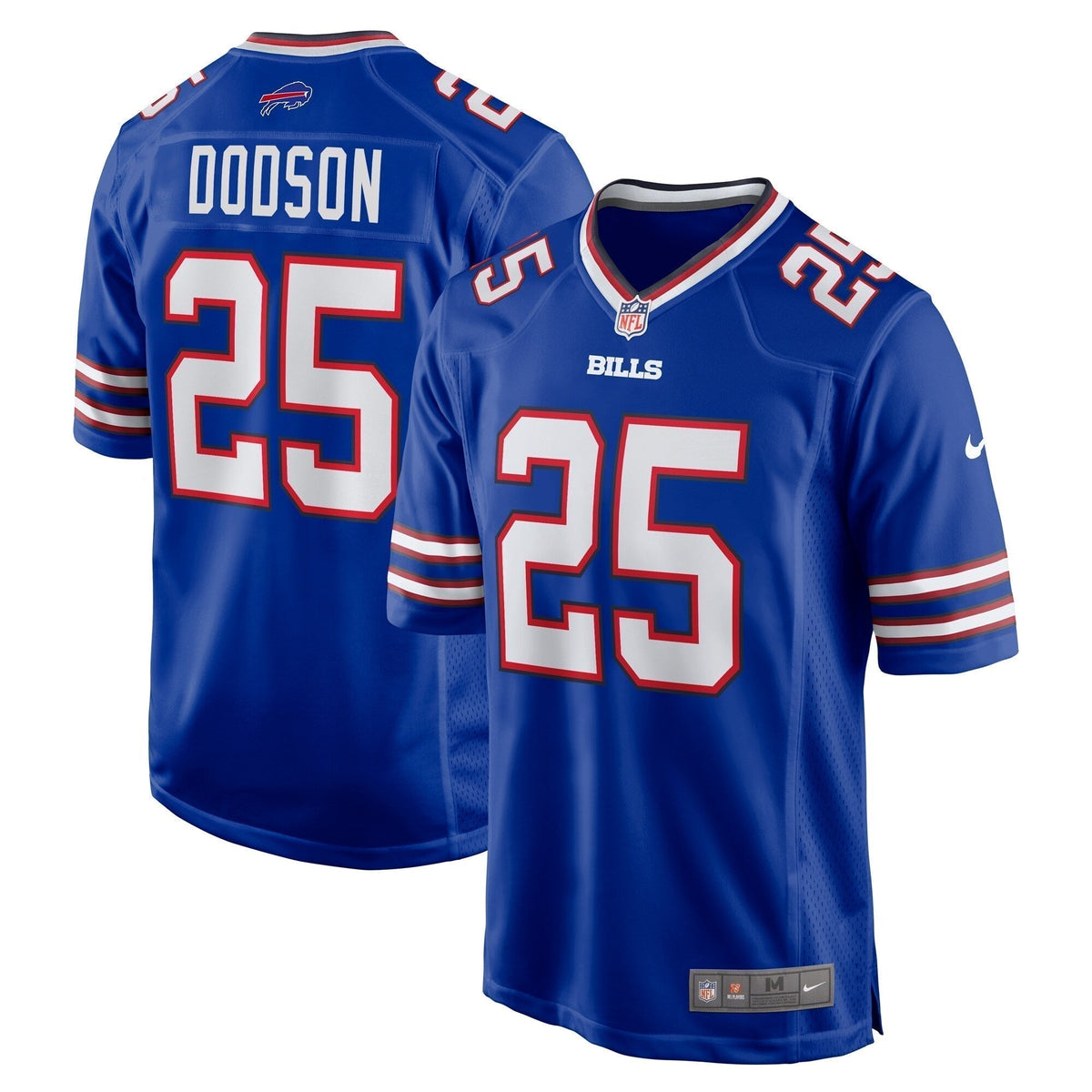 Tyrel Dodson Buffalo Bills Nike Team Game Jersey -  Royal