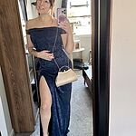 Night Bloom Off Shoulder Maxi Dress Pink
