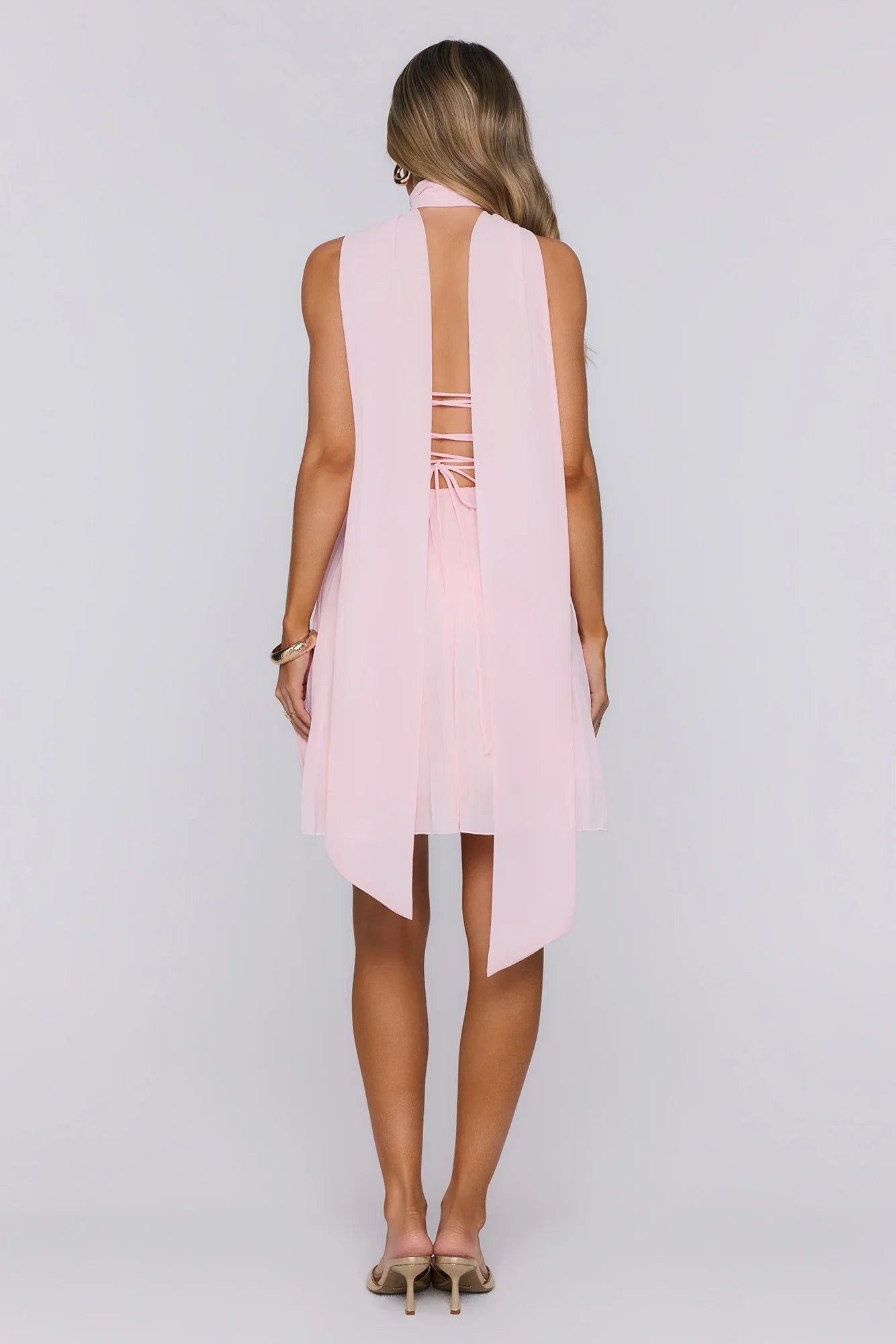 Hot Girl Holiday Strapless Mini Dress Pink