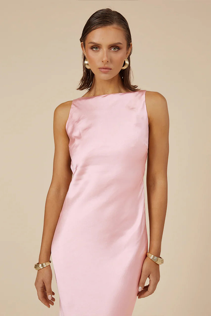 SAMSARA DRESS - MUSK