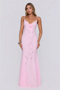 Dewy Dreams Maxi Dress Pink