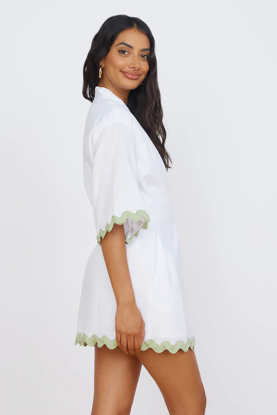 Harry Mini Dress White