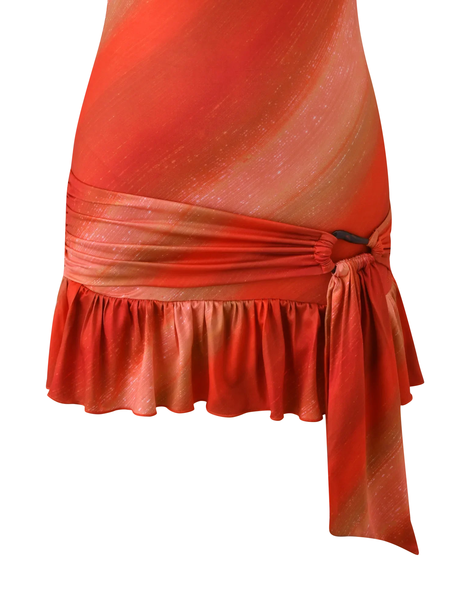 HAELO MINI DRESS - SUNRISE GLITTER STRIPE