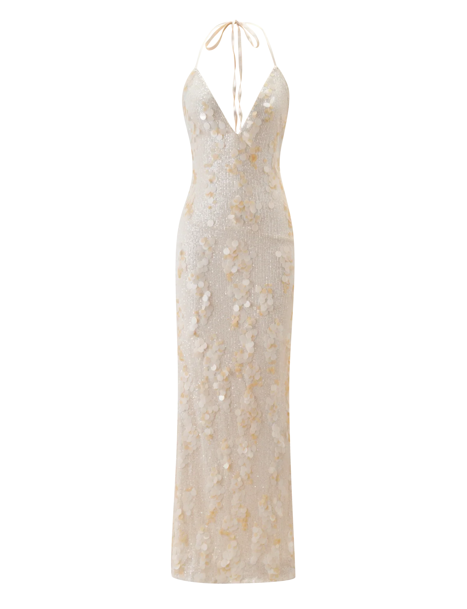 ZANA MAXI DRESS - PEARL