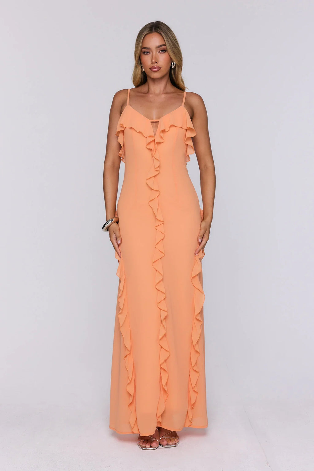 Nothing Less Maxi Dress Orange