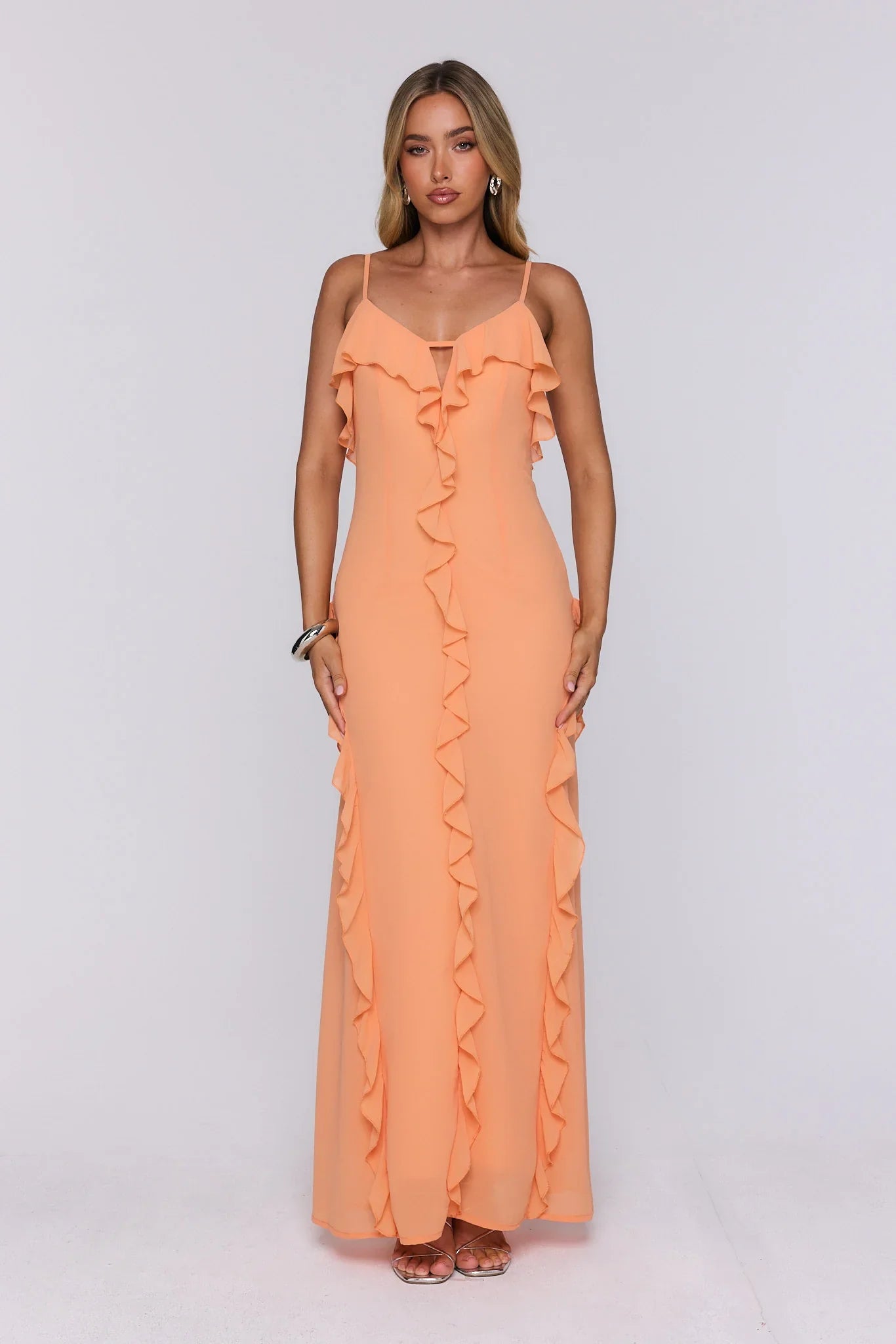 Nothing Less Maxi Dress Orange