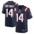 Ty Montgomery New England Patriots Nike   Game Jersey - Navy