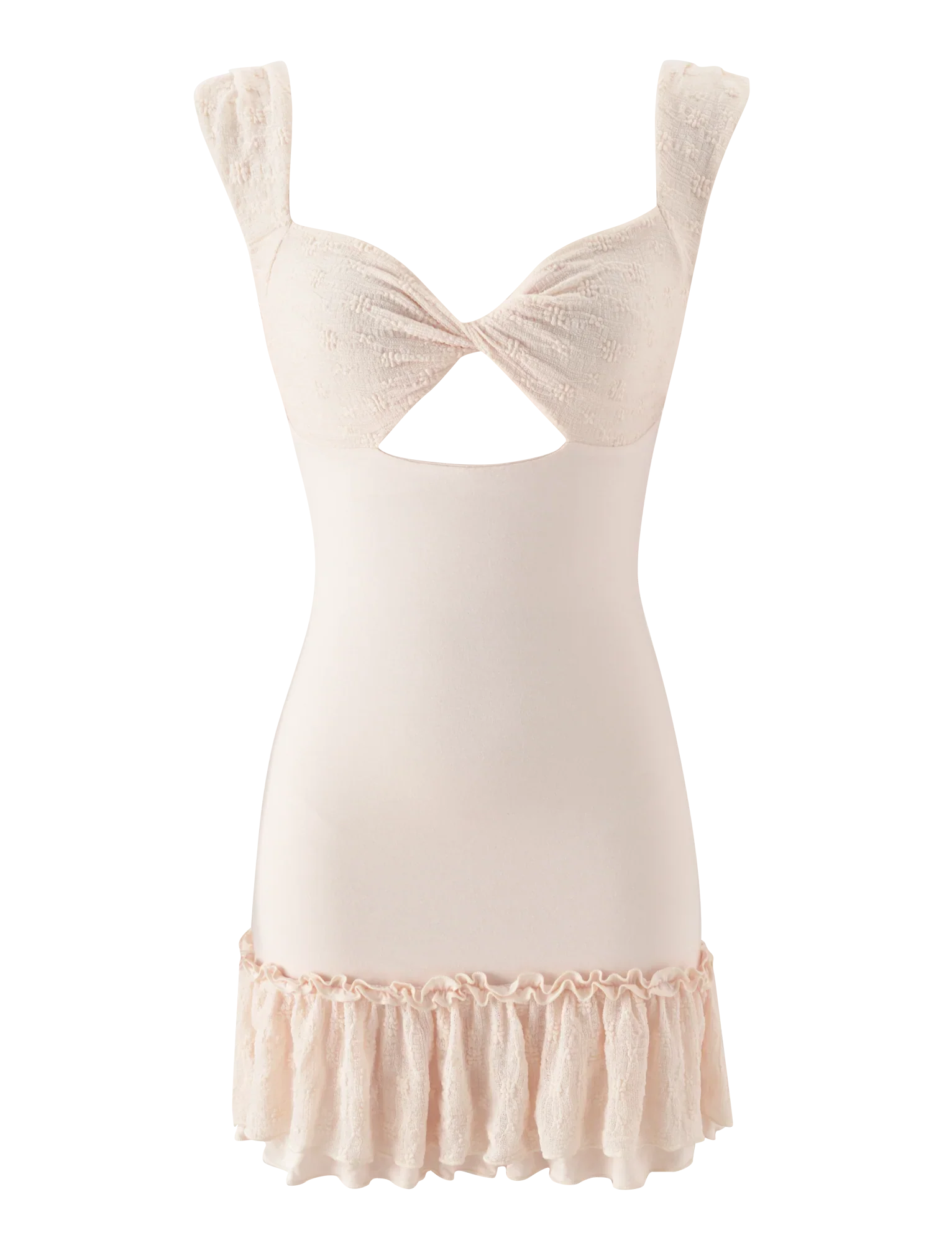 ASHBY MINI DRESS - CREAM