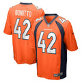 Nik Bonitto Denver Broncos Nike Game   Jersey - Orange