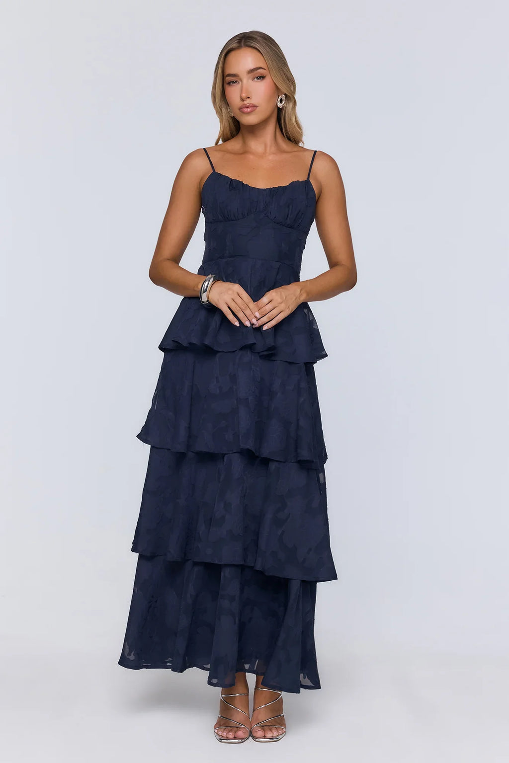 Thriving Now Maxi Dress Navy
