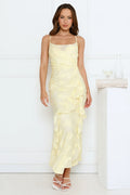 Daisy Whisper Maxi Dress Yellow