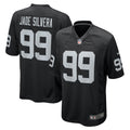 Nesta Jade Silvera Las Vegas Raiders Nike Team Game Jersey -  Black