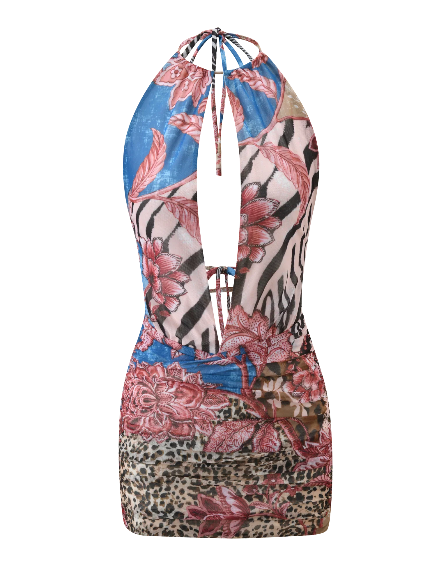 EVANNA DRESS 2.0 - GLOBAL ANIMAL FLORAL