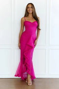 The VIP Vibe Maxi Dress Fuchsia