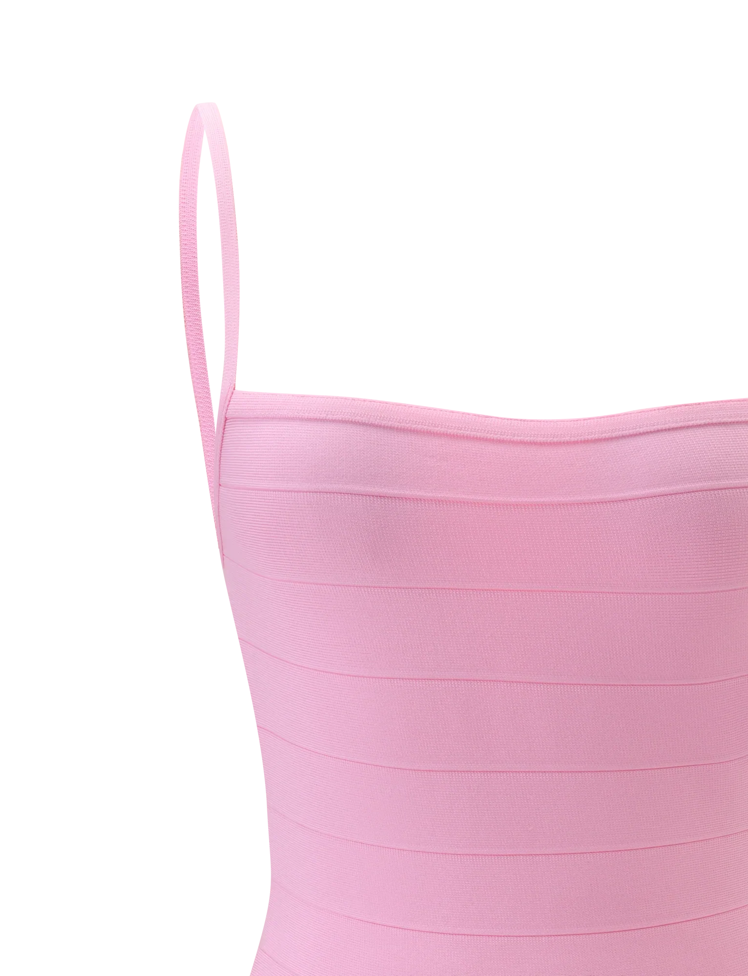 MIDORI BANDAGE DRESS - BABY PINK