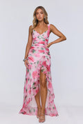 Glow Like A Star Maxi Dress Pink
