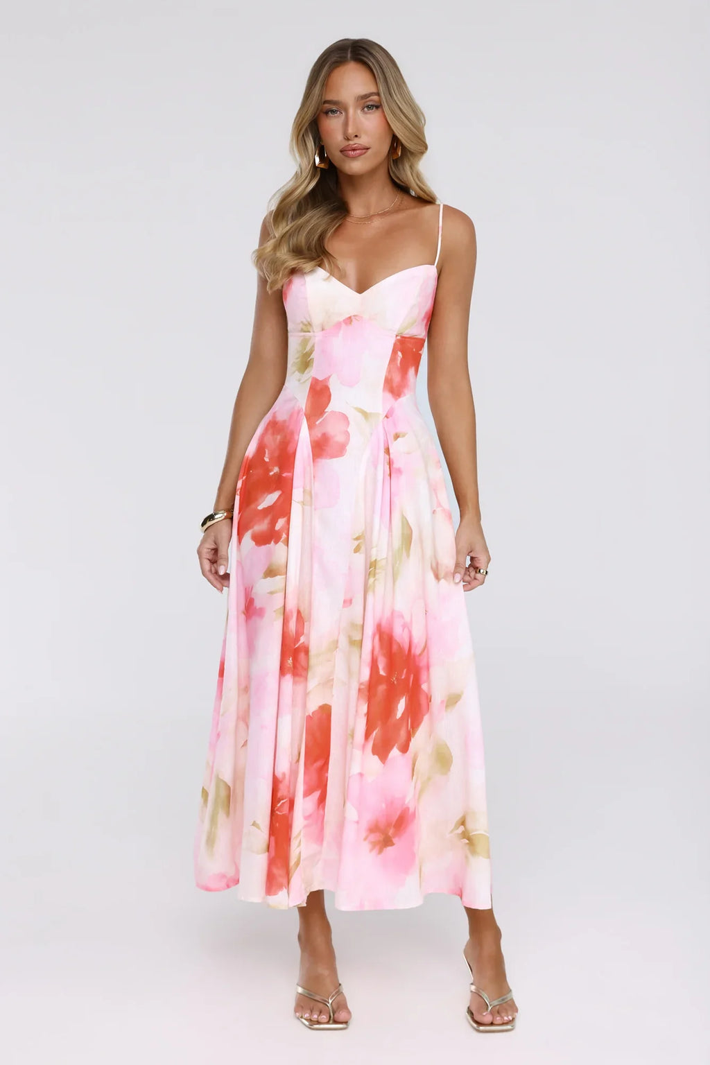 Outfit Says It All Midi Dress Pink