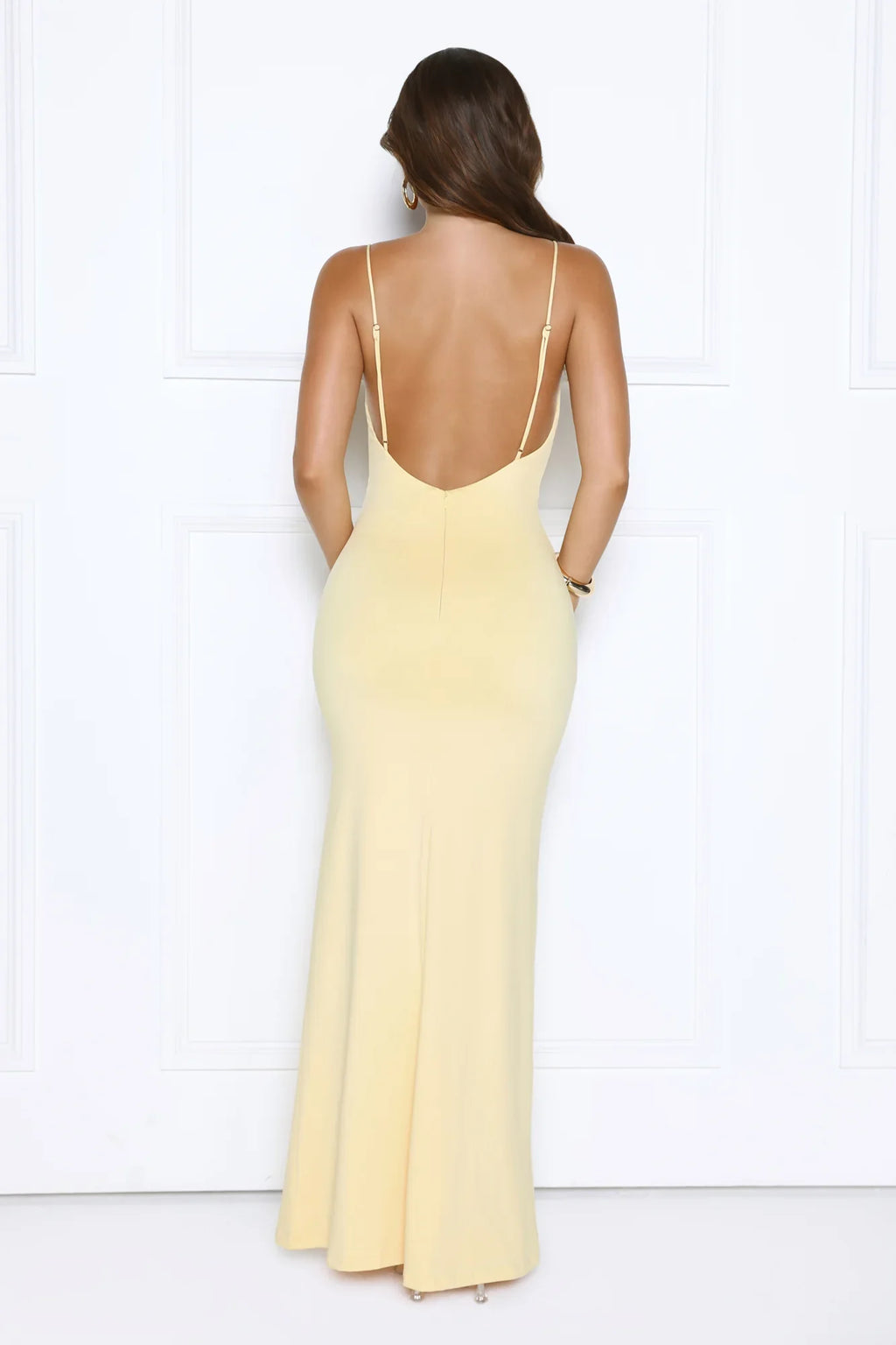 Paradise Luxury Maxi Dress Yellow