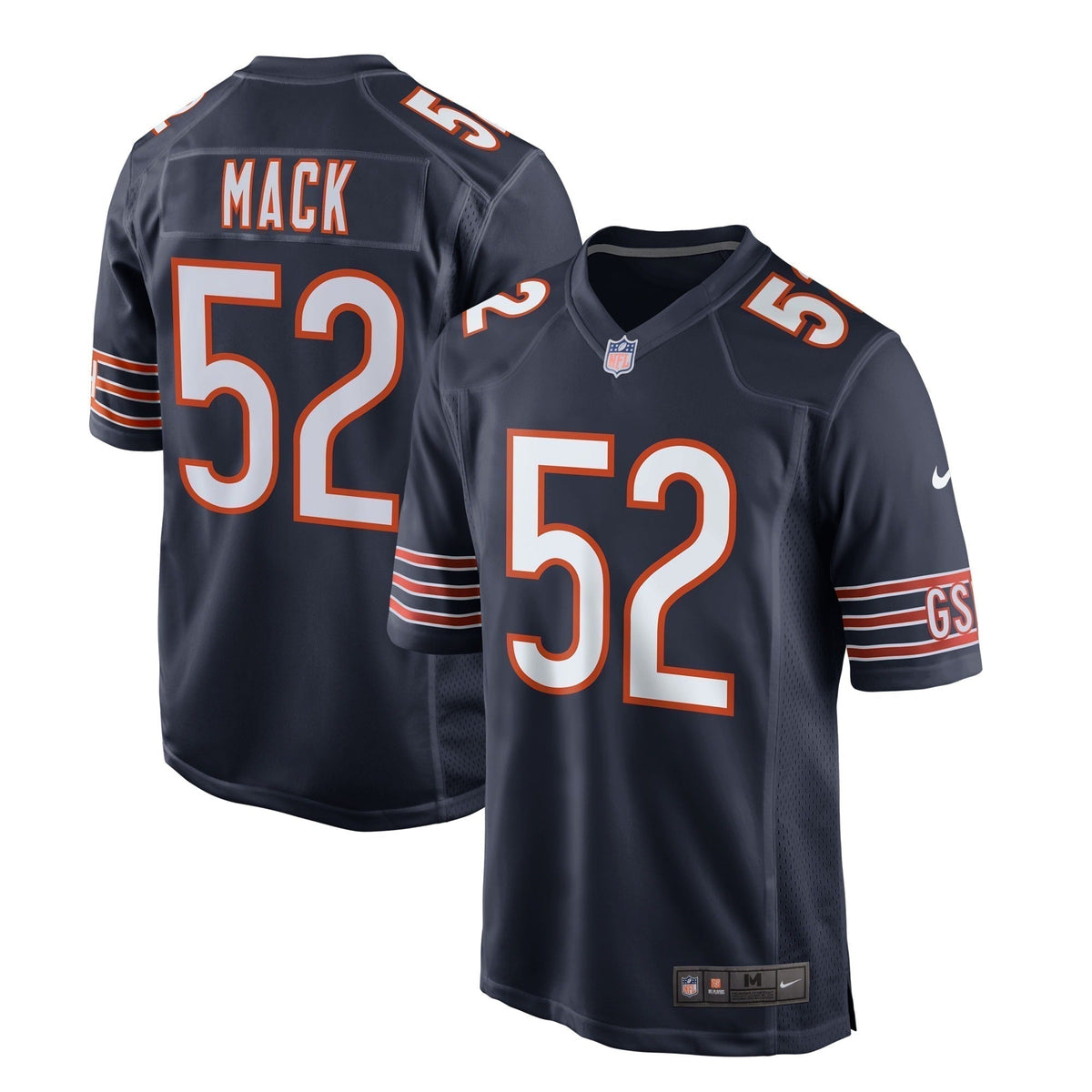 Khalil Mack Chicago Bears Nike Game   Jersey - Navy
