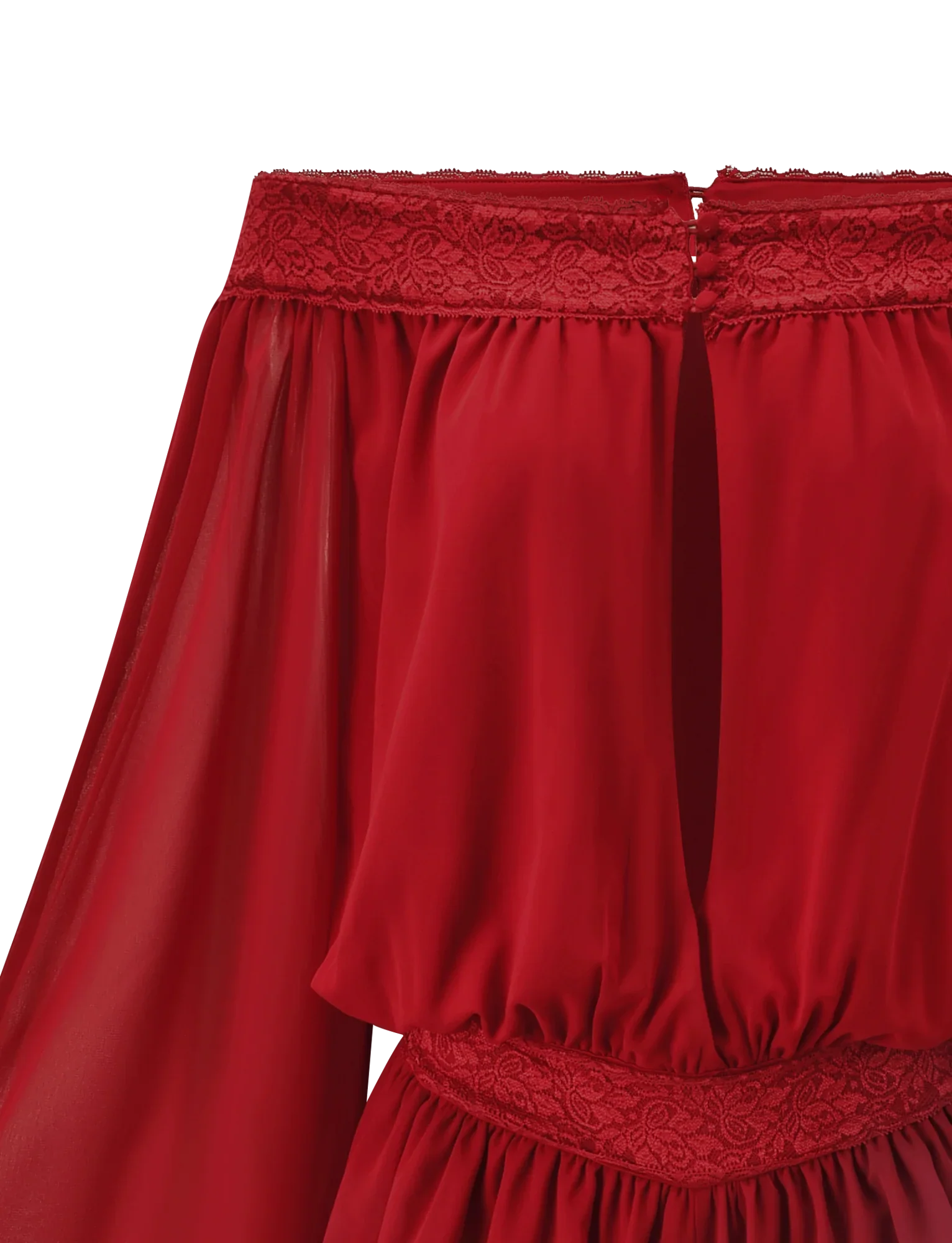 TESSIE PLAYSUIT - RED