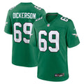 Landon Dickerson Philadelphia Eagles Nike Alternate Game Jersey - Kelly Green