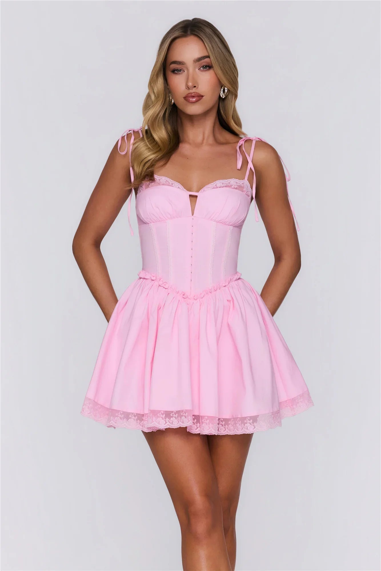 Desert Air Mini Dress Pink