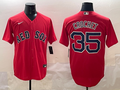 Men's Boston Red Sox Garrett Crochet #35 Red Limited Player Jersey