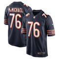 Steve McMichael Chicago Bears Nike  Retired   Game Jersey -  Navy
