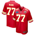 Lucas Niang Kansas City Chiefs Nike Super Bowl LVII Game Jersey - Red