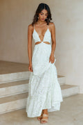 Trust My Words Maxi Dress Green
