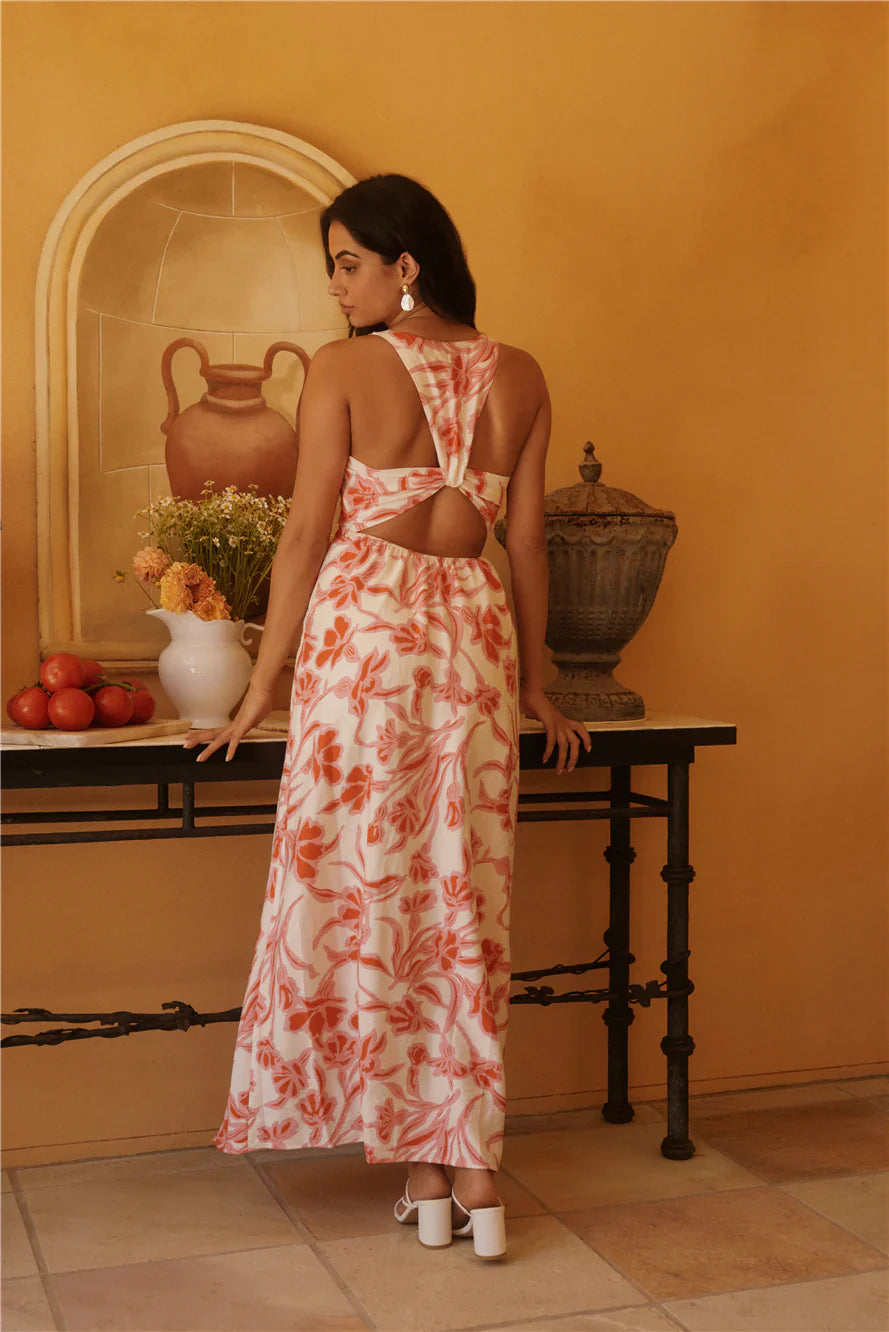 Love Under The Sun Maxi Dress Pink