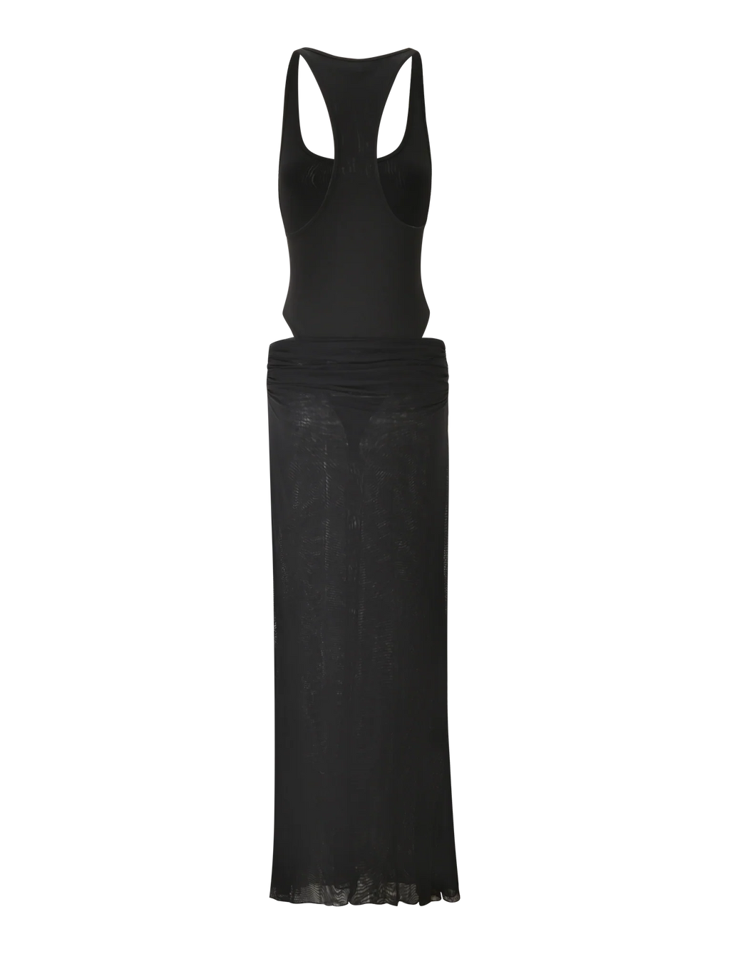 LILIANA-SUMMER MAXI DRESS - BLACK