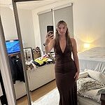 Chic Spark Halter Maxi Dress Chocolate
